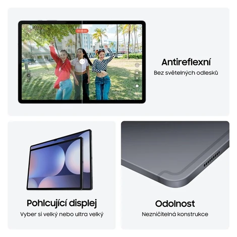 Samsung Galaxy Tab S10+ (WiFi) 12GB/512GB šedomodrý