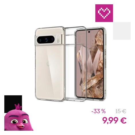 Spigen Ultra Hybrid kryt pre Google Pixel 8 Pro Číra