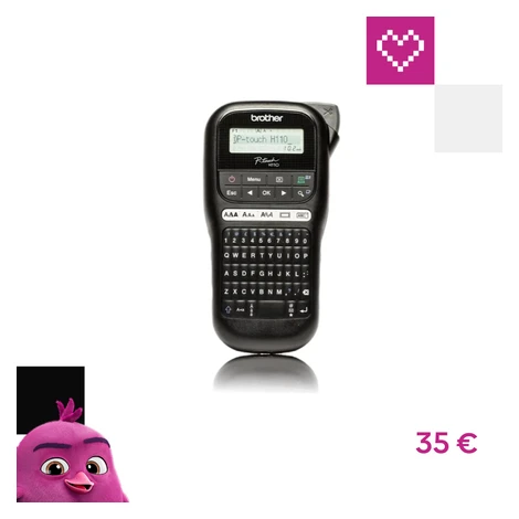 Brother PT-H110 tlačiareň štítkov (záruka na 3 roky po registrácii)