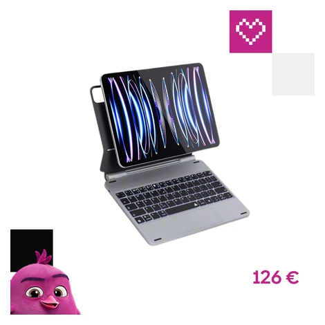 Epico hliníkové púzdro s klávesnicou pre Apple iPad Pro 11" (M4) - čeština