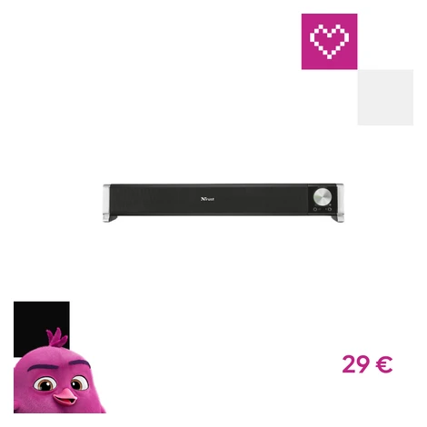 Trust ASTO soundbar čierny