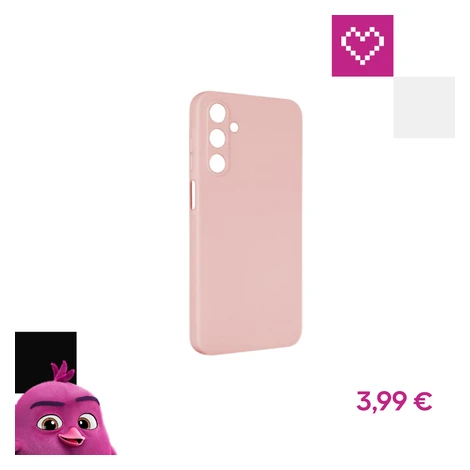 FIXED Story silikónový kryt Samsung Galaxy A25 5G ružový