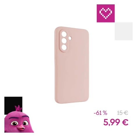 FIXED MagFlow kryt s MagSafe Samsung Galaxy A56 5G ružový