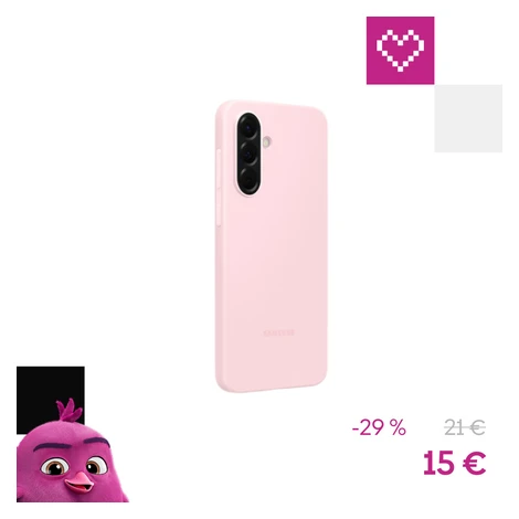 Samsung Silicone Case kryt Samsung Galaxy A56 ružový