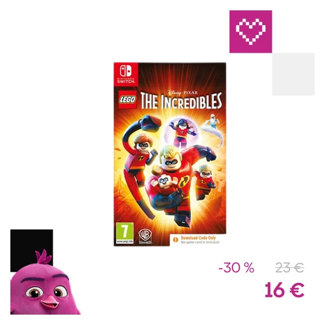 LEGO The Incredibles (Code in Box) (Switch)