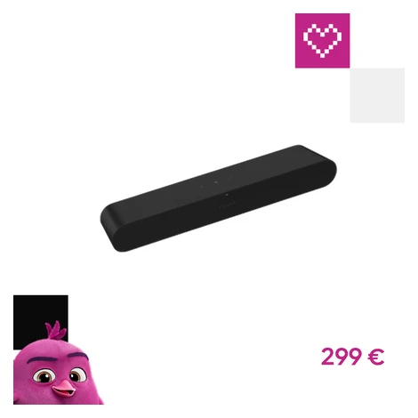 Sonos Ray čierny