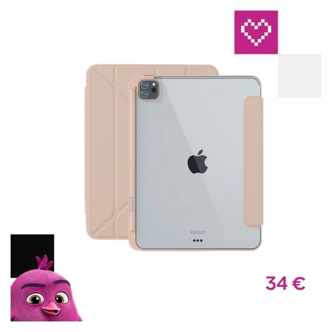 Epico Hero flipové puzdro Apple iPad 10,9"/iPad 11" (2025) ružové