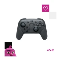 Nintendo Switch Pro Controller ovládač čierny