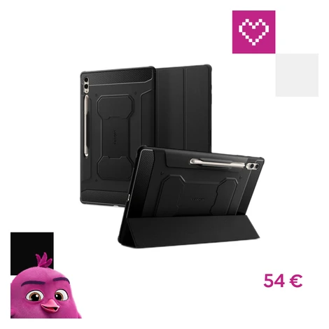 Spigen Rugged Armor Pro kryt Samsung Galaxy Tab S10 Ultra/S9 Ultra/S8 Ultra čierny
