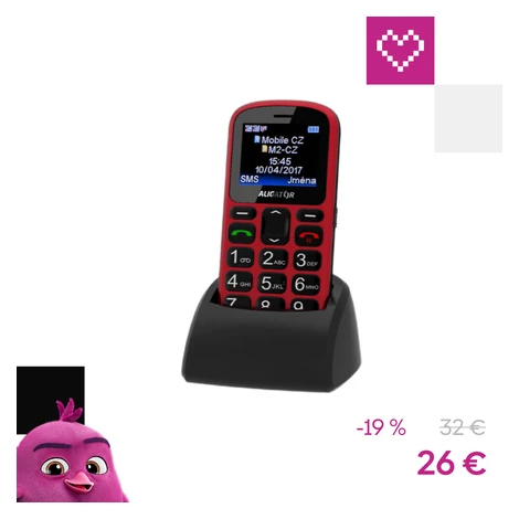 ALIGATOR A321 Senior červený/čierny + stolná nabíjačka (Ďalšia)