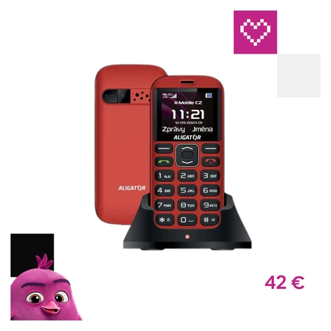 Mobilné telefóny Aligator