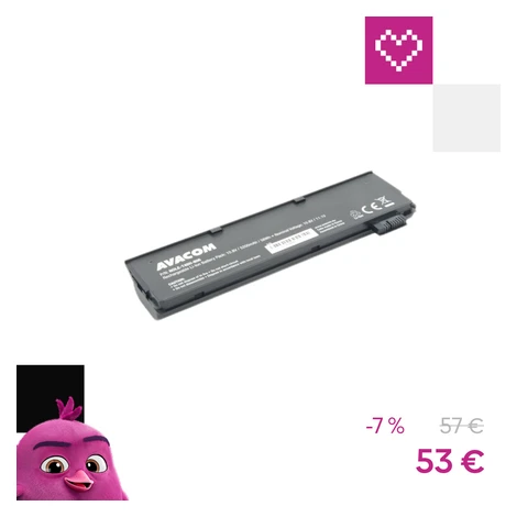 AVACOM T48H Lenovo ThinkPad T470 T480 T570 T580 Li-Ion 5200mAh