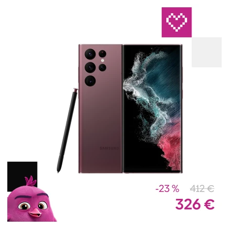 Samsung Galaxy S22 Ultra 5G 12GB/256GB vínová (Kategória C)