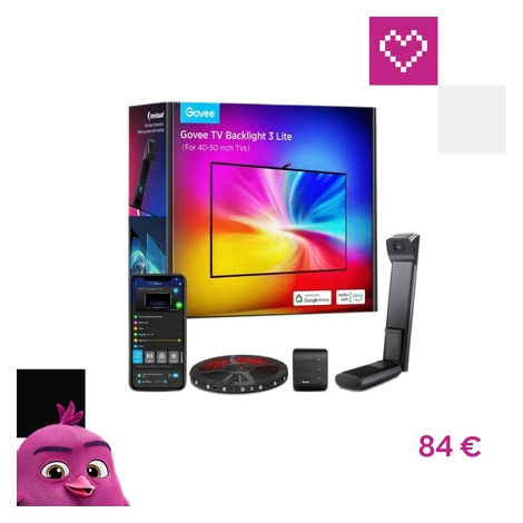 Govee TV Backlight 3 Lite 40-50" Smart LED podsvietenie RGBIC