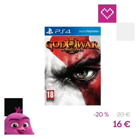 God of War 3 Remastered (PS HITS) (PS4) Sony
