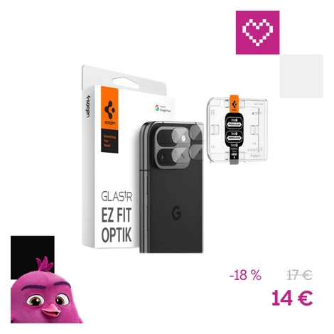 Spigen Glass TR EZ Fit Optik 2 Pack tvrdené sklo na fotoaparát Google Pixel 9 Pro Fold číre