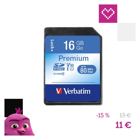 Verbatim Premium SDHC 16GB