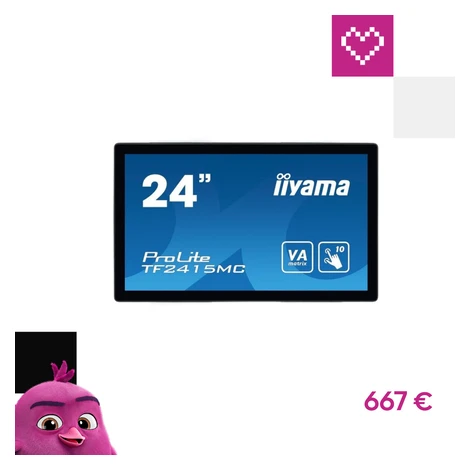 iiyama ProLite TF2415MC-B2 dotykový monitor 24"
