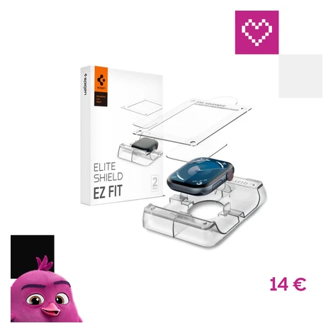 Spigen Eliteshield EZ Fit ochranná fólia Apple Watch Series 10 (46mm) 2 ks