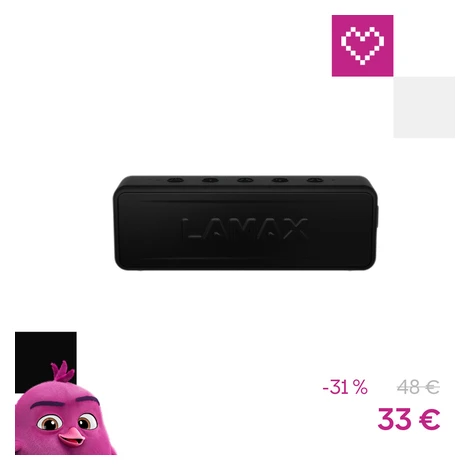 LAMAX Sentinel2 čierny