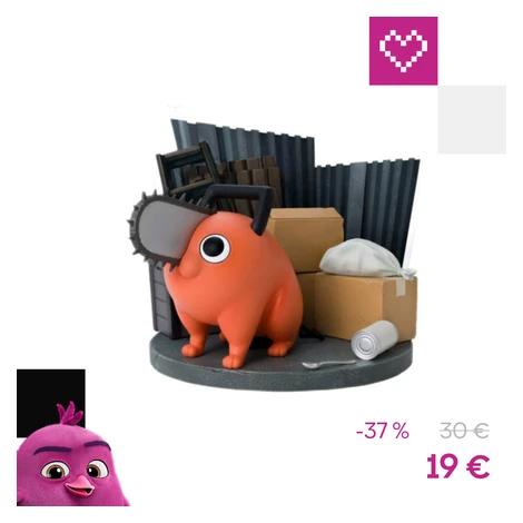 Figúrka ABYstyle Chainsaw Man - Pochita 10 cm