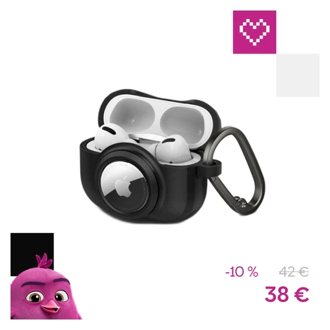 Spigen Tag Armor Duo puzdro pre AirPods Pro a AirTag čierne
