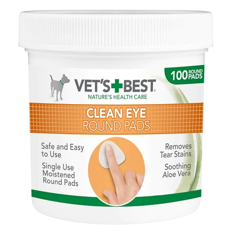 Vet's Best VET´s BEST Čistiace utierky na oči pre psov 100 ks