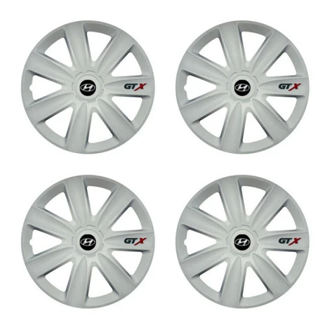 Puklice pre Hyundai 15 GTX carbon white