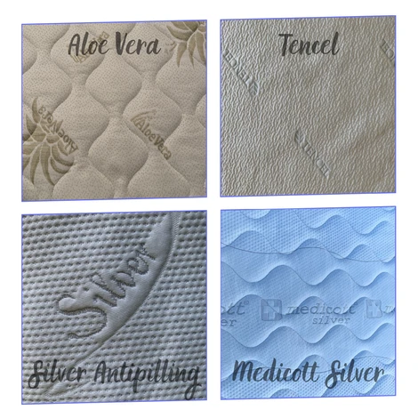 Novaya Latexový matrac BASIC (nezónový) Rozmer: 195x80, Poťahová látka: Silver Antipilling (prot