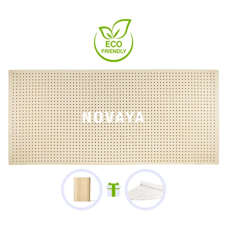 Novaya Latexový topper EKO 100% prírodný (nezónový) Rozmer: 200x180, Poťahová látka: Aloe Vera, 