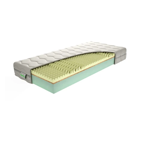 TEXPOL Kvalitný tvrdý matrac RELAX Rozmer: 200x200, Poťahová látka: Bamboo