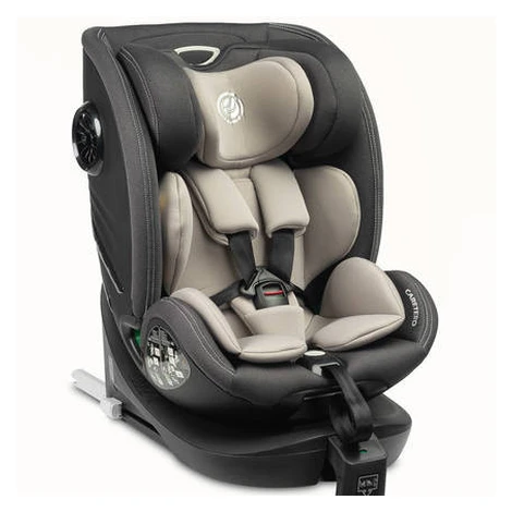 CARETERO Autosedačka Fortis Grey isofix, i-size (0-36 kg, 40-150 cm)