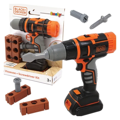 Smoby Elektrická vŕtačka/skrutkovač BlackDecker