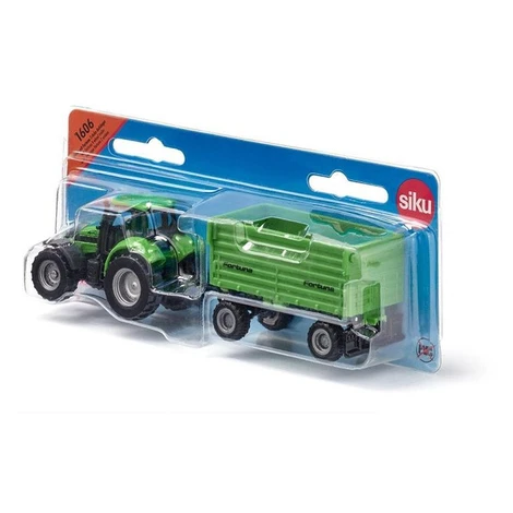 Siku 16 traktor Deutz-Fahr s prívesom 1606