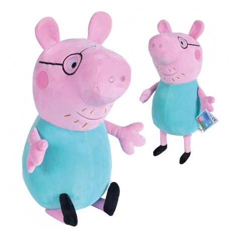 Simba Peppa Pig Plyšák Daddy Pig 37cm