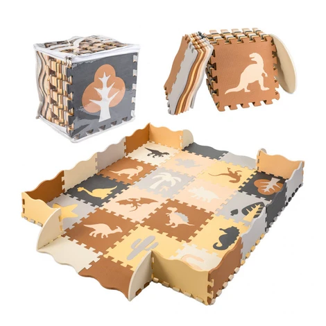 Penové puzzle dinosaury