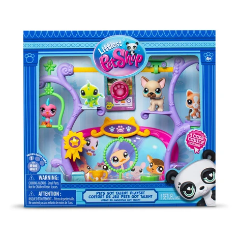 TM Toys Littlest Pet Shop herná sada zvieratká majú talent