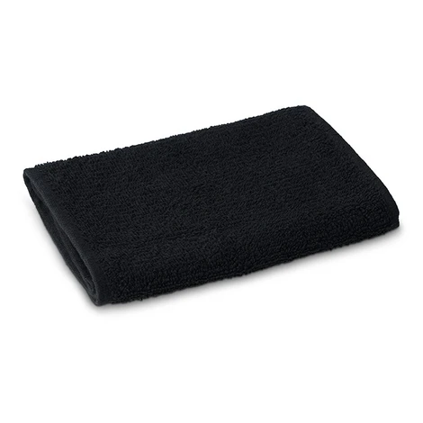 Eurostil 06413/50 Man Towel Black 100% Cotton - holičský bavlnený uterák, 20 x 65 cm