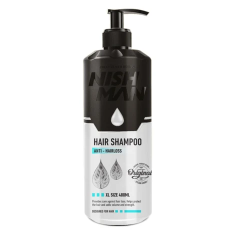 Nishman Hair Shampoo ANTI-HAIRLOSS - šampón pre mužov proti vypadávaniu vlasov, 480 ml