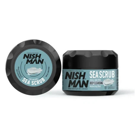 Nishman Sea Scrub Deep Cleansing - hĺbkovo čistiaci peeling, 300 ml