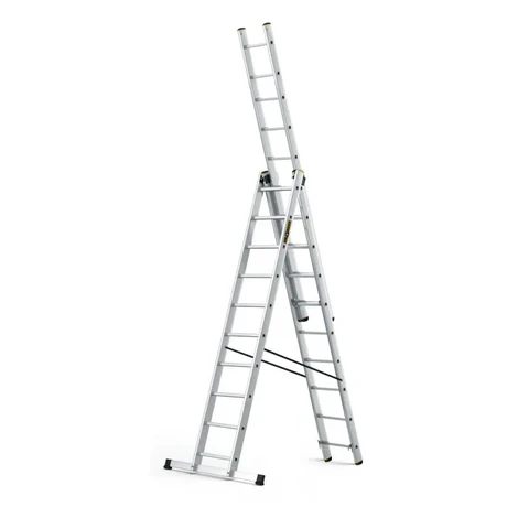Drabest Multifunkčný hliníkový rebrík PRO 3x10