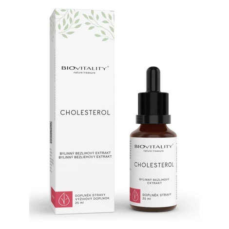 Biovitality Cholesterol bezliehová tinktúra 25ml