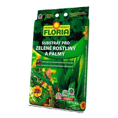 Agro Floria Substrát na zelené rastliny a palmy 20l Agro CS