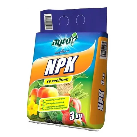 Agro Minerálne hnojivo NPK so zeolitom 3kg Agro CS