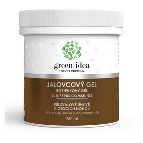 Green Idea Borievkový masážny gél - pri svalovej únave 250ml