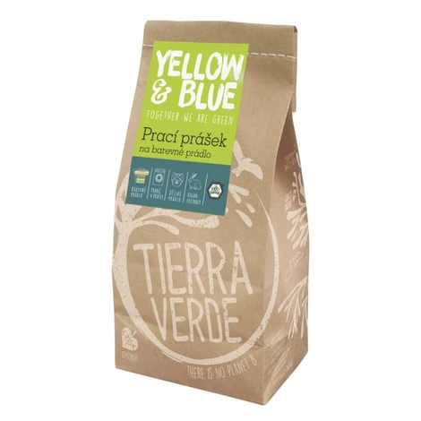 Tierra Verde prací prášok na farebnú bielizeň - vrecko 850g