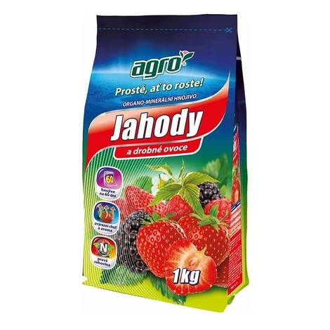 Agro Organicko minerálne hnojivo na jahody 1kg Agro CS