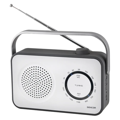 Sencor SRD 2100 W Prenosný rádiový prijímač FM/AM