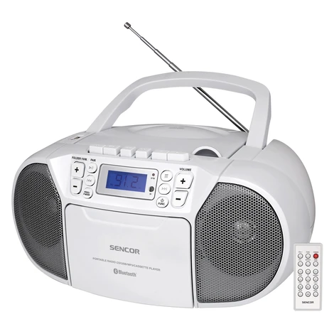 Sencor SPT 3907 W Rádiomagnetofón s Bluetooth