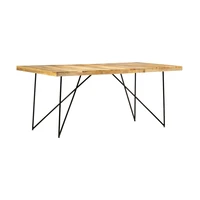 vidaXL Jedálenský stôl 180x90x76 cm mangový masív